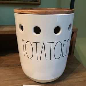 Rae Dunn Potatoes Canister